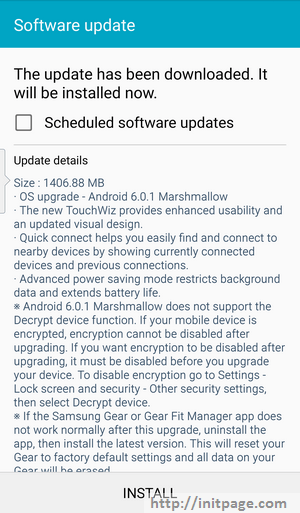 new android update 6.0.1 note 4 problems