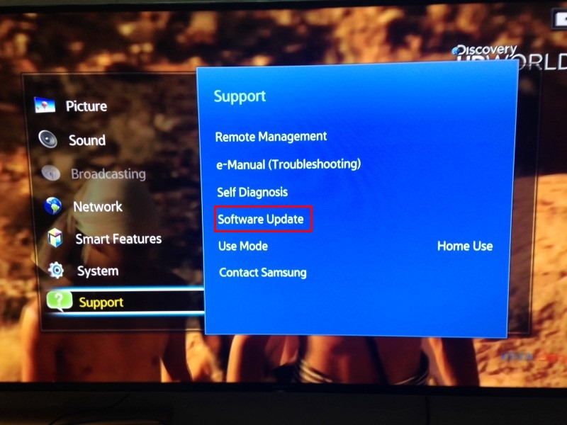 samsung tv firmware