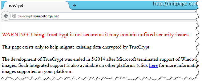 truecrypt official website